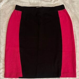 Nicki Minaj Black Pink Pencil Skirt